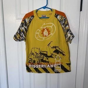 Diggerland USA West Berlin New Jersey Amusement Park Construction Shirt Youth XS